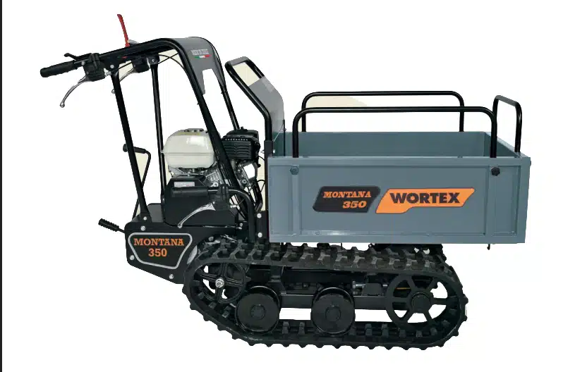 Motocarriola Wortex MONTANA 350 cingolata con motore LONCIN