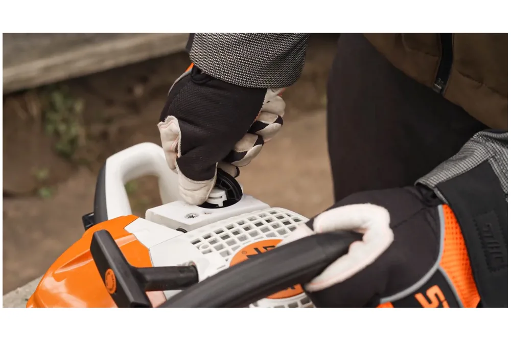motosega stihl ms 500i tappo serbatoio facile accesso